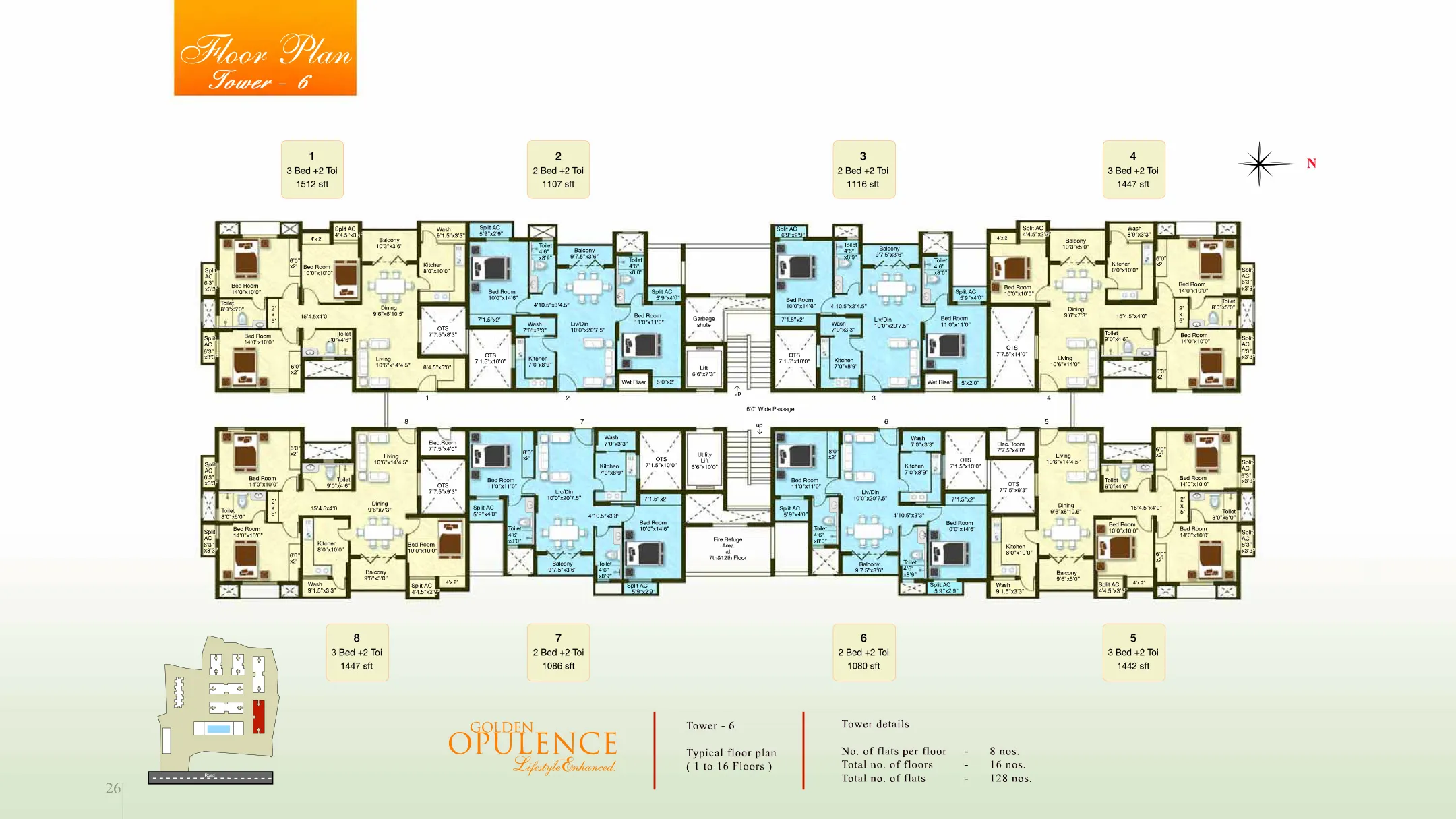 golden opulence floor plan image